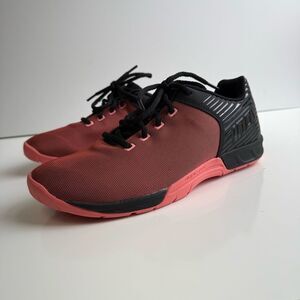 Inov-8 F-Lite 270 HIIT CrossFit cross training shoes black coral size 8